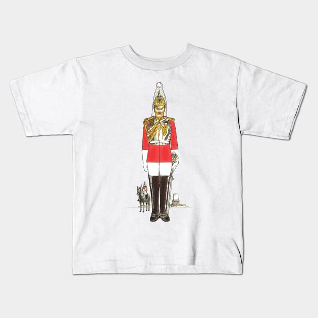 Life Guard Kids T-Shirt by davidroland